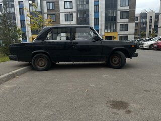 2010 Lada (ВАЗ) 2107, чёрный, 170000 рублей, вид 4