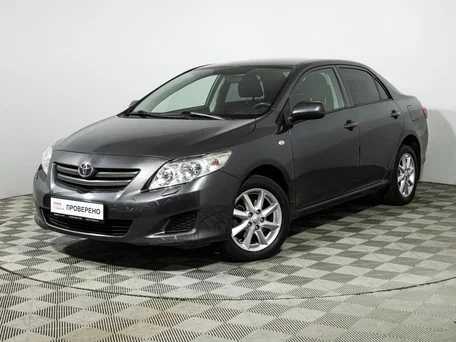 2008 Toyota Corolla AMT X (E140, E150), серый, 749585 рублей, вид 1