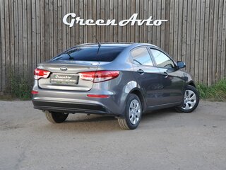 2015 Kia Rio III Рестайлинг, серый, 970000 рублей, вид 5
