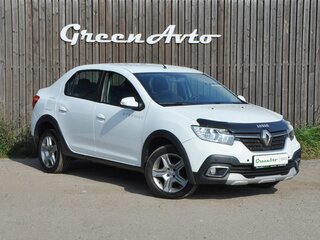 2019 Renault Logan Stepway II Рестайлинг, белый, 1060000 рублей, вид 3