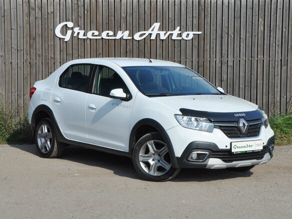 2019 Renault Logan Stepway II Рестайлинг, белый, 1060000 рублей - вид 2