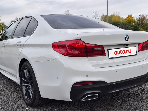 2019 BMW 5 серии 530d xDrive VII (G30/G31/G38), белый - вид 11