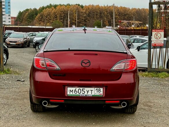 2008 Mazda 6 II (GH), красный, 669000 рублей - вид 5