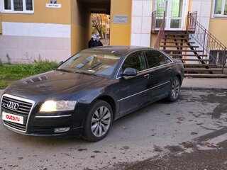 2008 Audi A8 Long II (D3) Рестайлинг 2, чёрный, 850000 рублей, вид 2