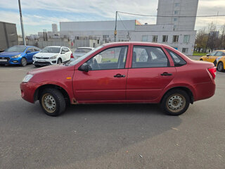 2012 Lada (ВАЗ) Granta I, красный, 360000 рублей, вид 3