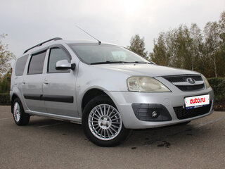 2014 Lada (ВАЗ) Largus I, серебристый, 765000 рублей, вид 3