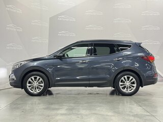 2017 Hyundai Santa Fe III Рестайлинг, синий, 2300000 рублей, вид 2