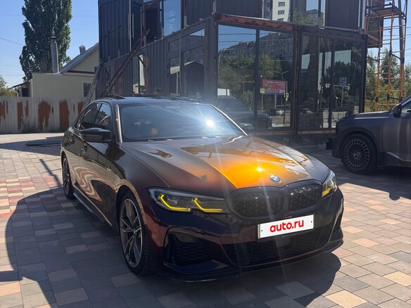 2021 BMW 3 серии M340i VII (G2x), пурпурный, 4900000 рублей - вид 11