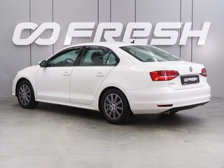2015 Volkswagen Jetta VI Рестайлинг, белый, 1017000 рублей, вид 2