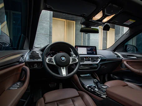 2024 BMW X4 20i II (G02) Рестайлинг, синий, 7200000 рублей, вид 5