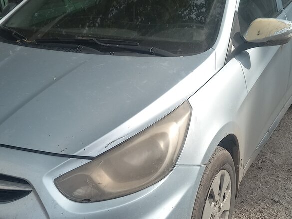 2011 Hyundai Solaris I, голубой, 670000 рублей - вид 1