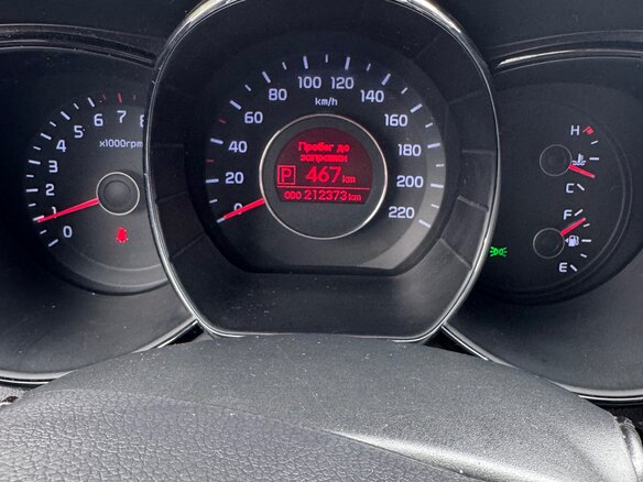 2012 Kia Rio 4-speed III, красный - вид 7