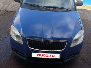 2009 Skoda Fabia II, синий, 400000 рублей, вид 1