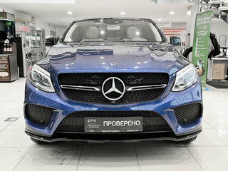 2017 Mercedes-Benz GLE Coupe 350 d I (C292), синий, 4499000 рублей, вид 2
