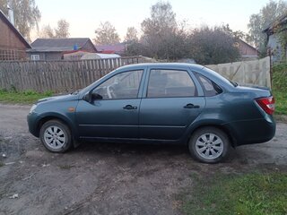 2014 Lada (ВАЗ) Granta I, серый, 290000 рублей, вид 4