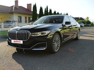 2021 BMW 7 серии Long 740Li VI (G11/G12) Рестайлинг, чёрный, 4117883 рублей, вид 2