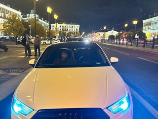2017 Audi A3 III (8V) Рестайлинг, белый, 1700000 рублей, вид 4