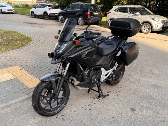 2016 Honda NC 750X, чёрный, 700000 рублей