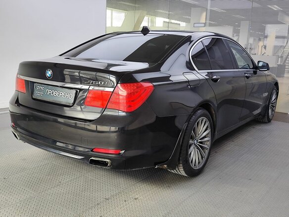 2011 BMW 7 серии 750i xDrive V (F01/F02/F04), чёрный, 1499000 рублей - вид 4