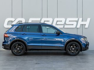 2021 Volkswagen Tiguan II Рестайлинг, синий, 2550000 рублей, вид 5