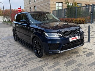 2020 Land Rover Range Rover Sport II Рестайлинг, синий, 7500000 рублей, вид 3