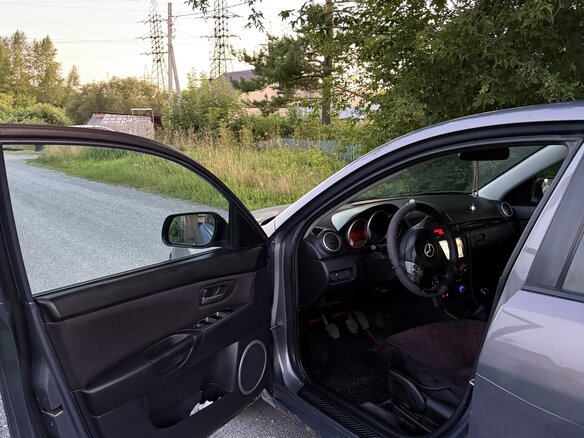 2007 Mazda 3 I (BK) Рестайлинг, серый, 460000 рублей - вид 7