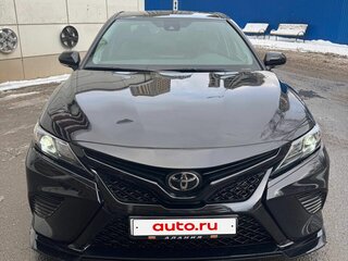 2021 Toyota Camry US Market VIII (XV70) Рестайлинг, чёрный, 2800000 рублей, вид 2