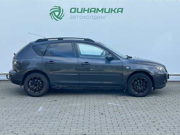 2007 Mazda 3 I (BK) Рестайлинг, серый - вид 3