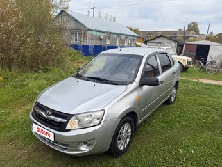 2013 Lada (ВАЗ) Granta I, серебристый, 320000 рублей, вид 1