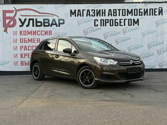 2012 Citroen C4 II, коричневый, 655000 рублей