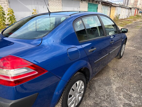 2007 Renault Megane II Рестайлинг, синий, 495000 рублей - вид 11