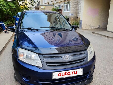 2012 Lada (ВАЗ) Granta I, синий, 220000 рублей, вид 2