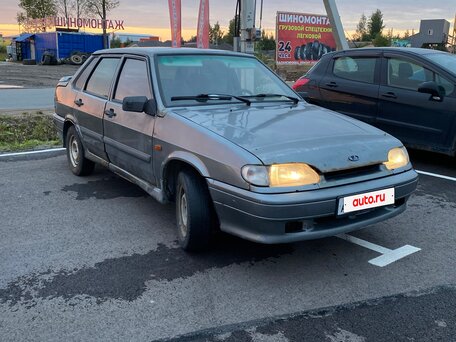 2010 Lada (ВАЗ) 2115, серый, 110000 рублей, вид 2
