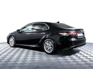 2018 Toyota Camry VIII (XV70), чёрный, 1800000 рублей, вид 4