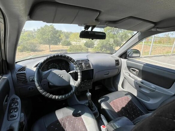 2007 Hyundai Accent ТагАЗ II, бежевый, 450000 рублей - вид 4