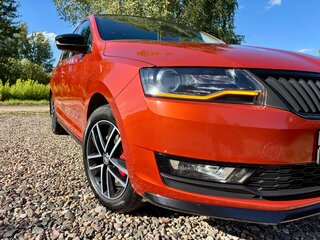 2018 Skoda Rapid I Рестайлинг, красный, 1550000 рублей, вид 2