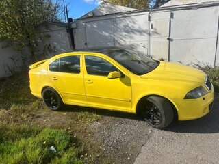 2007 Skoda Octavia RS II, жёлтый, 670000 рублей, вид 3