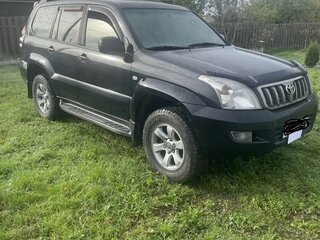2007 Toyota Land Cruiser Prado 4-speed 120 Series Рестайлинг, чёрный, 1690000 рублей, вид 1