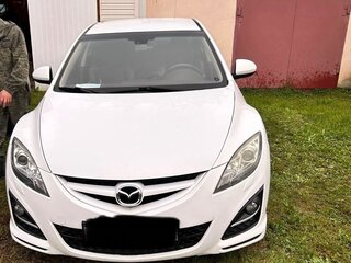 2011 Mazda 6 II (GH) Рестайлинг, белый, 900000 рублей, вид 1