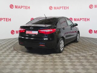 2012 Kia Rio III, чёрный, 679000 рублей, вид 5