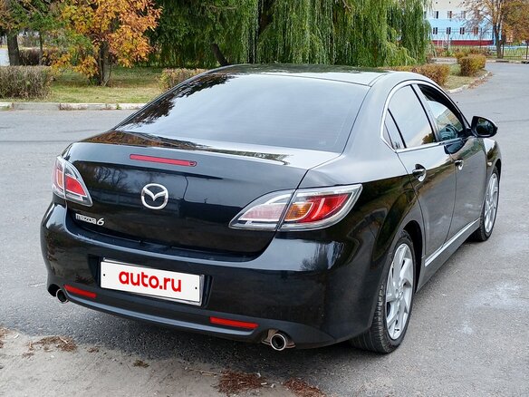 2010 Mazda 6 II (GH) Рестайлинг, чёрный - вид 19