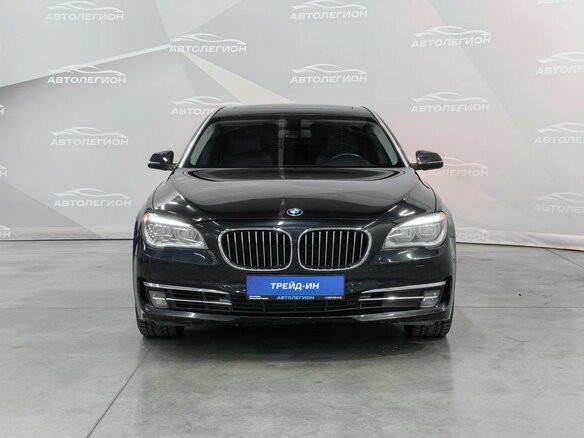 2013 BMW 7 серии Long 750Li xDrive V (F01/F02/F04) Рестайлинг, чёрный, 1620000 рублей - вид 7