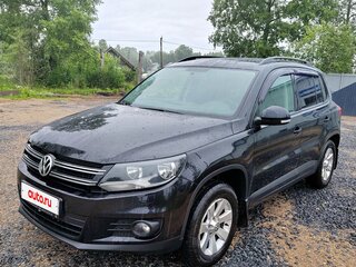 2013 Volkswagen Tiguan I Рестайлинг, чёрный, 850000 рублей, вид 1