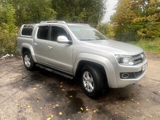 2013 Volkswagen Amarok Double Cab full-time I, серебристый, 2300000 рублей, вид 4