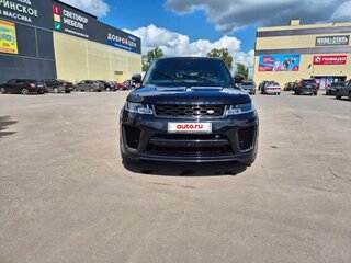 2020 Land Rover Range Rover Sport SVR II Рестайлинг, чёрный, 8500000 рублей, вид 3