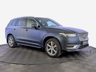 2019 Volvo XC90 II Рестайлинг 1, синий, 3540000 рублей, вид 3