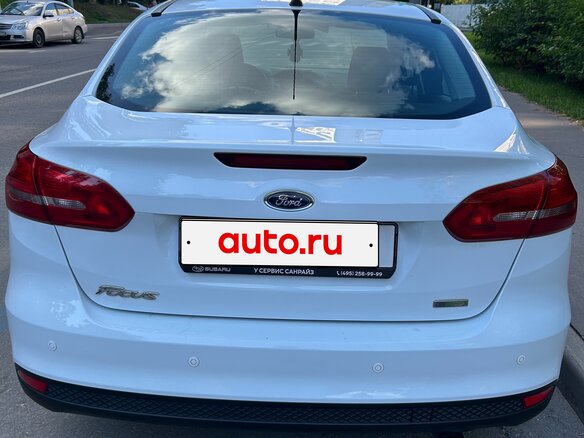 2016 Ford Focus III Рестайлинг, белый - вид 1