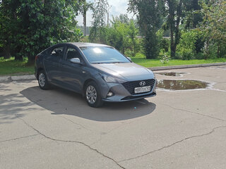 2020 Hyundai Solaris II Рестайлинг, серый, 1650000 рублей, вид 3
