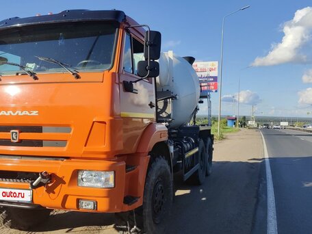 2023 КамАЗ Автобетоносмеситель, оранжевый, 5104000 рублей, вид 1