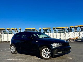 2007 BMW 1 серии 120i I (E81/E82/E87/E88) Рестайлинг, чёрный, 760000 рублей, вид 3
